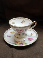 Tasse piedouche Karl Richard Klemm Dresde Allemagne 1869-1918