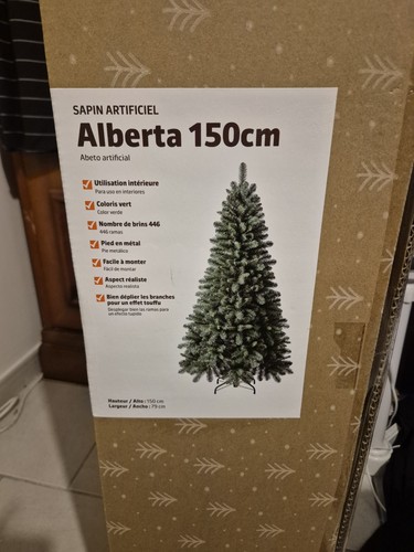 Sapin artificiel alberta 150 - sapin,