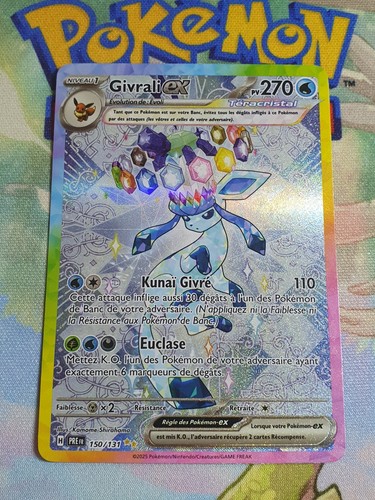 Carte pokemon givrali - carte, ex