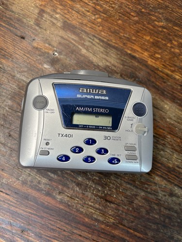 Aiwa tx401 fm cassette - tx401, /