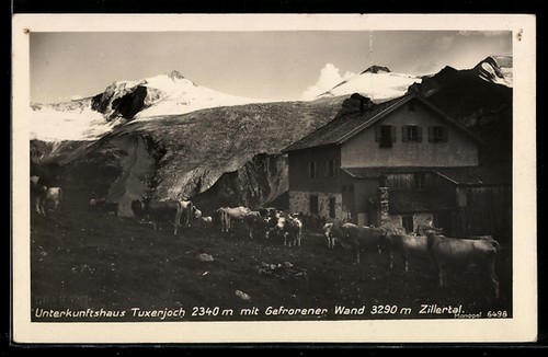 Carte postale tuxerjochhütte - carte,
