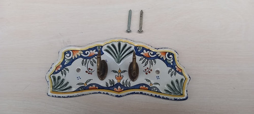 Deux patères bronze - en,