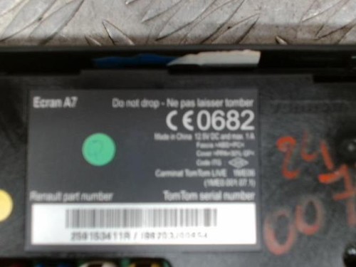 Ecran gps renault megane - megane, 3