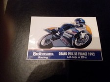 Ancien autocollant moto Honda