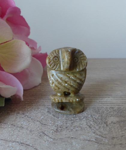 Miniature hibou pierre - miniature, en