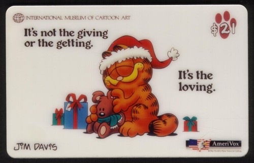 Garfield the cat playing - $21.,