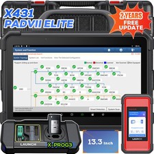 LAUNCH X431 PADVII PAD7 PRO + GIII X-PROG3 diagnostics Programme Codage ÉCU IMMO