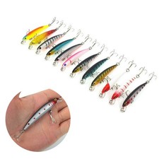 12 Pcs Pêche Au Bar À La