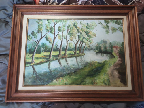 Nikolsky ancien tableau - ancien, huile