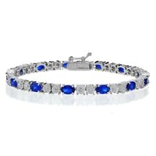 Argent Sterling Saphir