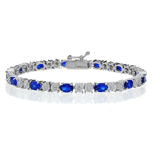 Argent sterling saphir - argent,