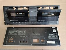 Face avant + Face arrière Deck cassette Technics RS-X933