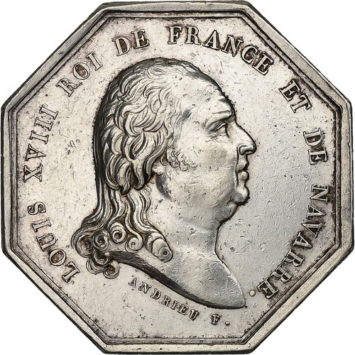 France jeton louis xviii - jeton,,