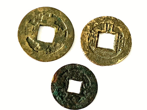 Lot sapeques chinoises - lot,