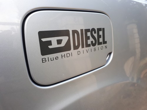 Sticker diesel blue - sticker,