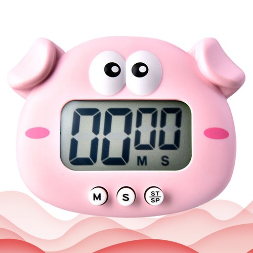 Reusable pink cartoon pig - reusable,