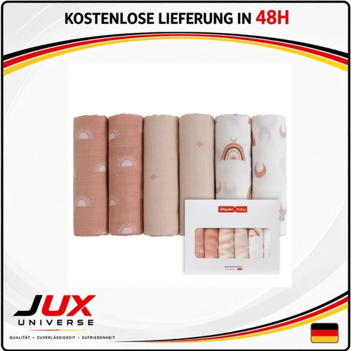 Lot bavoirs mousseline - lot, 6