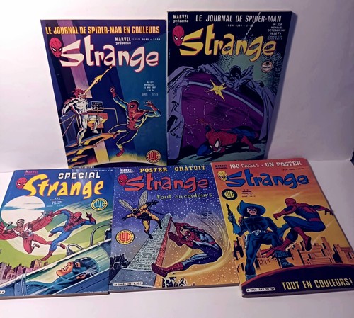 Lot comics strange - de, 5