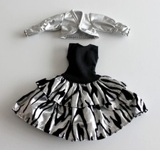 Robe de soirée noir/argent