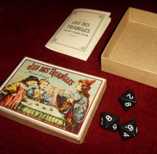Jeu des triangles magiques boite carton oracle tarot de Marseille divinatoires