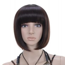 Perruque Courte Carré Bob