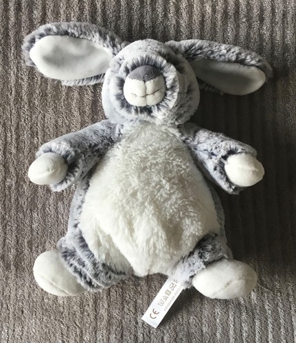 Peluche doudou lapin blanc - lapin,