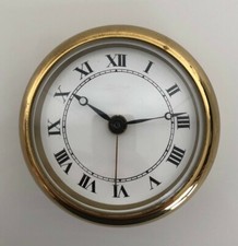 Réveil quartz vintage de luxe Lavallée - fabrication suisse, verre bombé