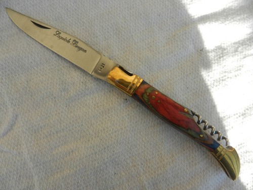 Couteau pliant laguiole bougna - pliant,