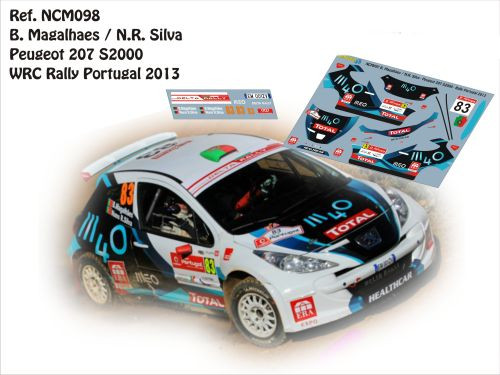 Decals peugeot 207 s2000 - decals,