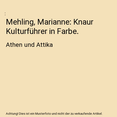 Mehling marianne knaur - mehling,, marianne: