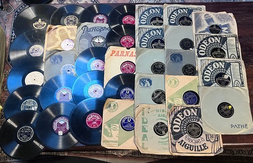 Lot disques 78 tours - lot,