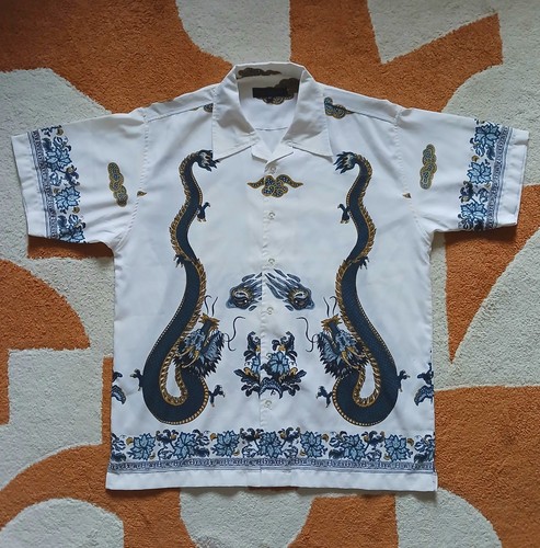 Chemise dragon vintage - dragon,
