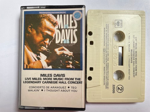 Miles davis cassette audio - miles,