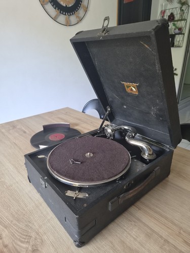 Gramophone voix son - la,