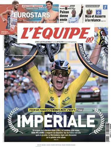 Journal equipe tour de - l'equipe,