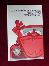 Catalogue  auto : volkswagen