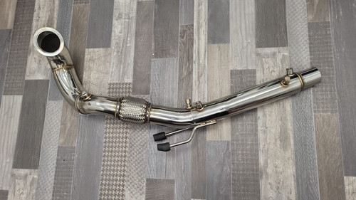 Downpipe defap inox 76mm - downpipe, vw