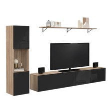 Ensemble meuble TV 180 cm avec