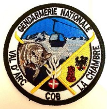écusson gendarmerie COB Val D’arc