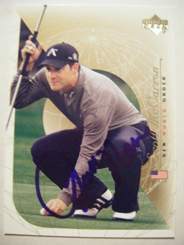 Scott mccarron signed 2003 - mccarron,