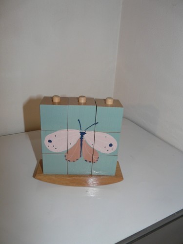 Puzzle cubes bois dille - puzzle,