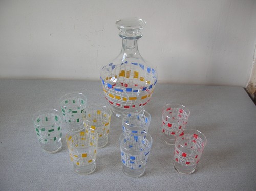 Ancien service liqueur - liqueur, à