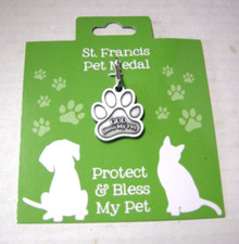St Francis Pet Medal Collar