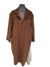 Superbe Manteau Laine Cachemire Marron SportMax Max Mara 38/40 Authentique 