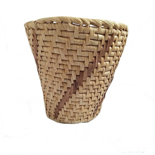 Ancien panier osier tissé - panier,