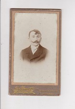 photographie cdv homme