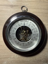 Barometre Aneroide 1930 France 