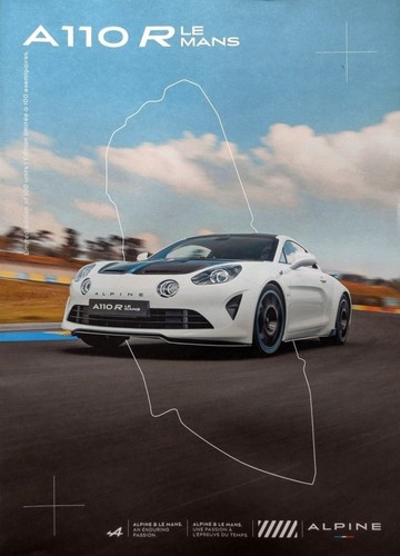 Alpine a110 mans - r, le