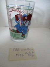 VERRE A  MOUTARDE "  PETIT