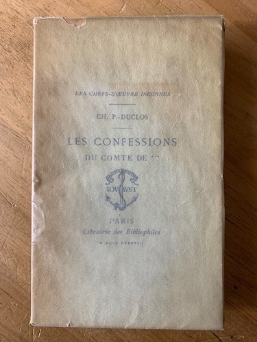 Duclos les confessions du - duclos.,